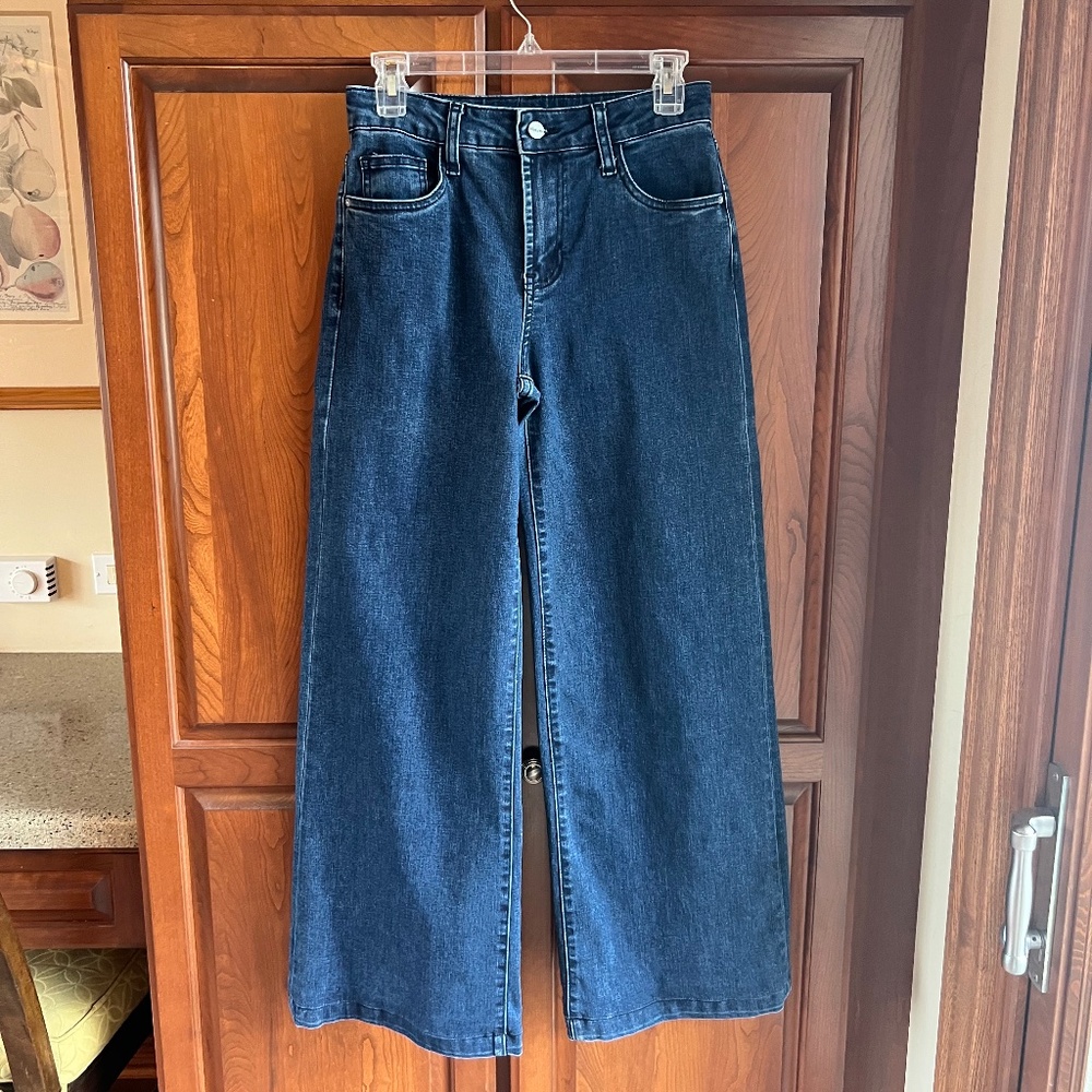 Women's Hint of Blu Wide Leg Jeans